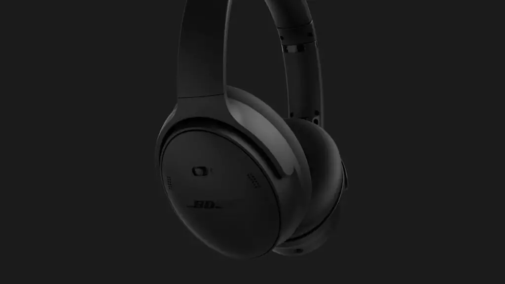 Bose QuietComfort Headphones Design Sideview