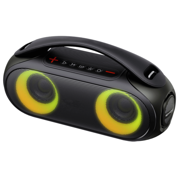 IQ Sound Portable Water-Resistant BT Speaker with RGB Light Panel - Image 4